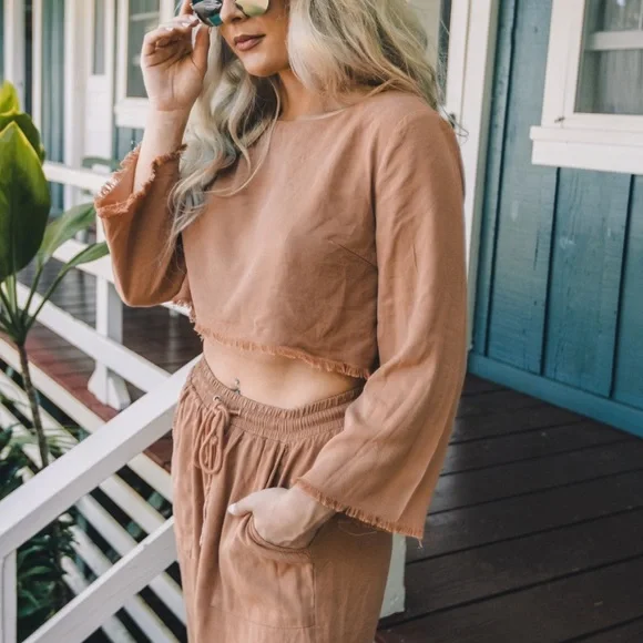 COPY - Honey punch coral two piece - Picture 2 of 4